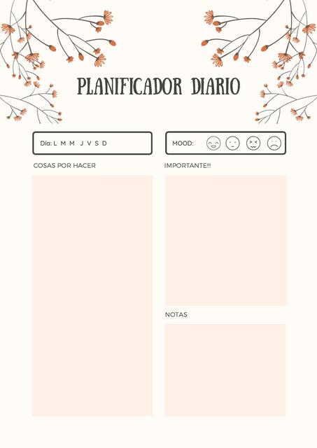 Planificador Diario