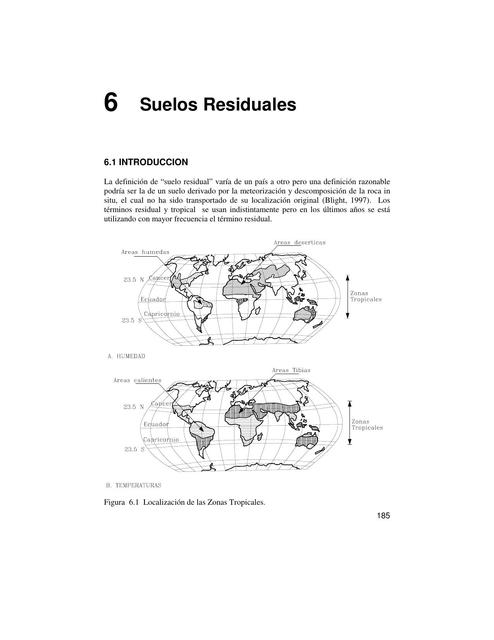 Suelos residuales