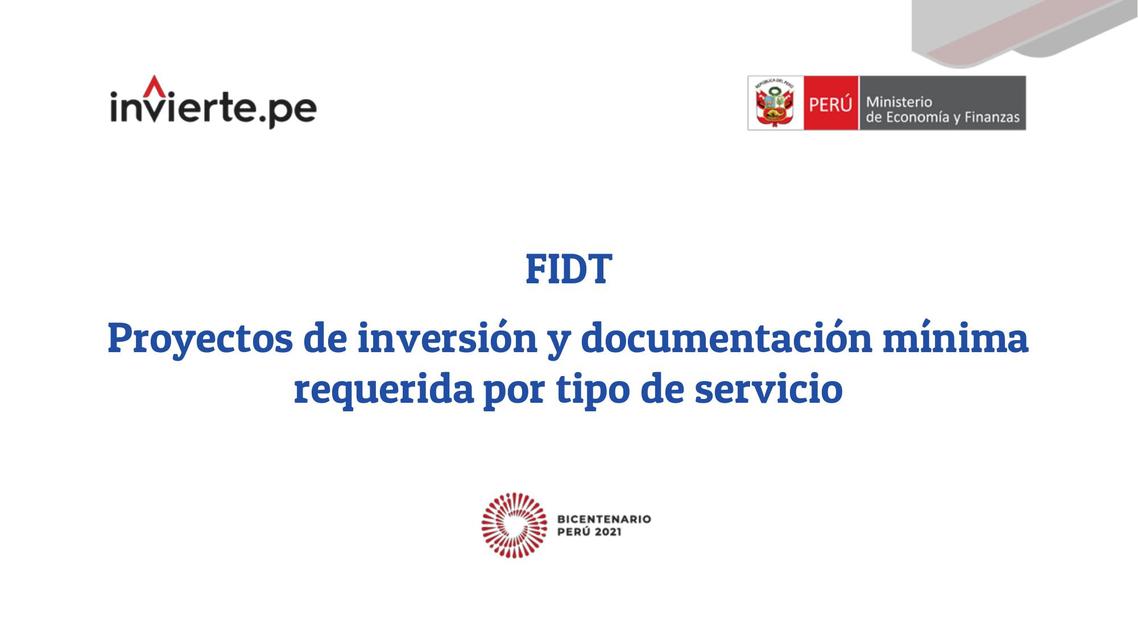 Proyectos de inversión y documentación mínima | Zayhir Acero | uDocz
