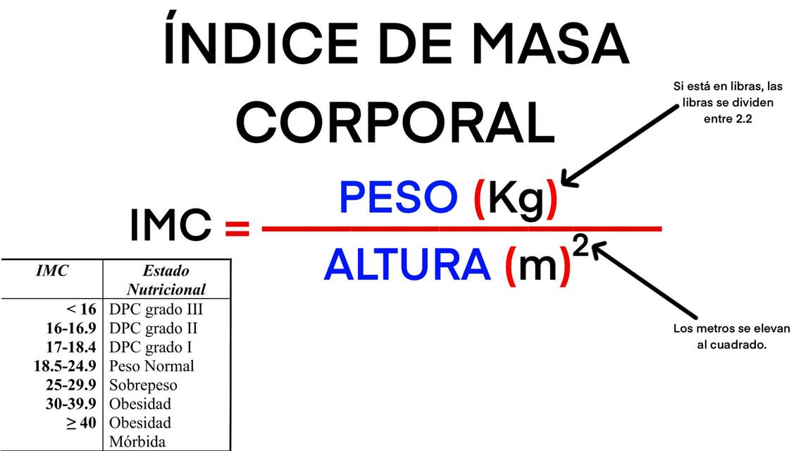 Índice de Masa Corporal