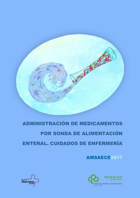 Administración medicamentos sonda