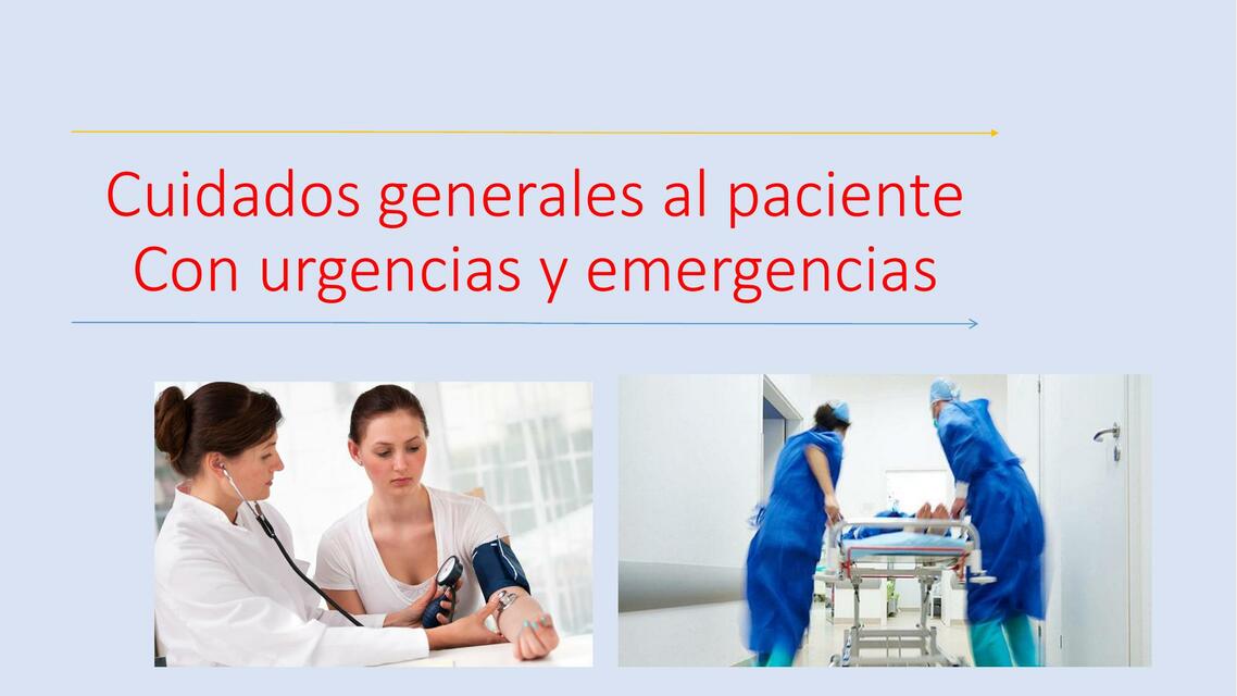 Urgencias y Emergencias