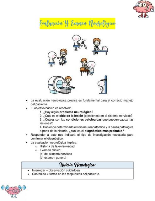 Evaluación Neurológica