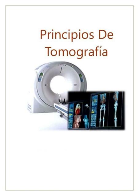 Principios de Tomografía 