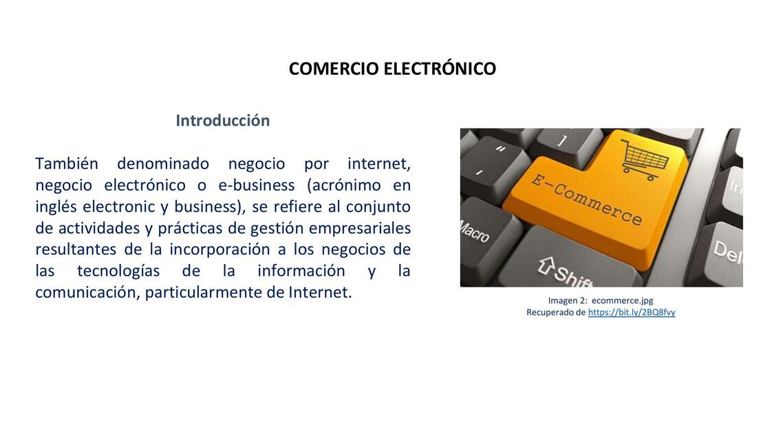 Comercio Electrónico