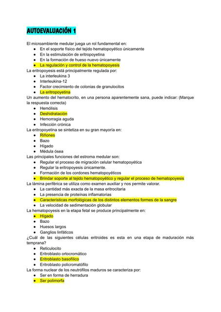 Recopilación de exámenes de medicina