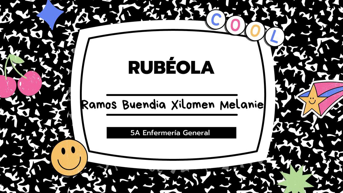 Rubéola 