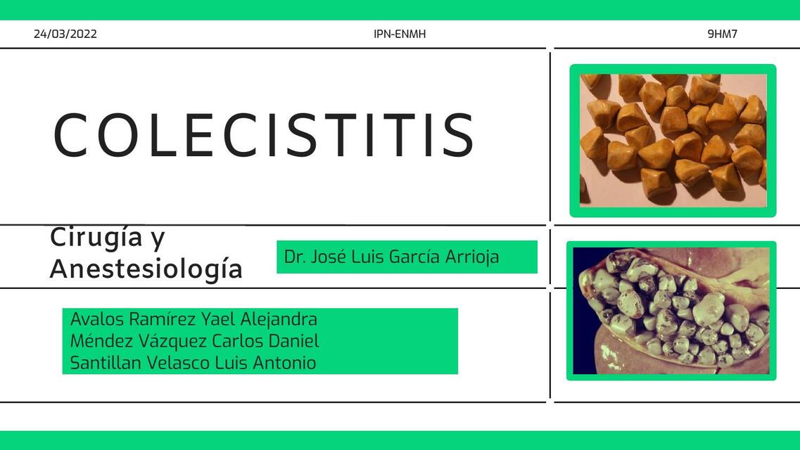 Colecistitis 