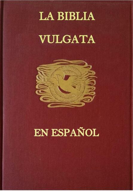 La Biblia vulgata latina en español antiguo y nuevo testamento 