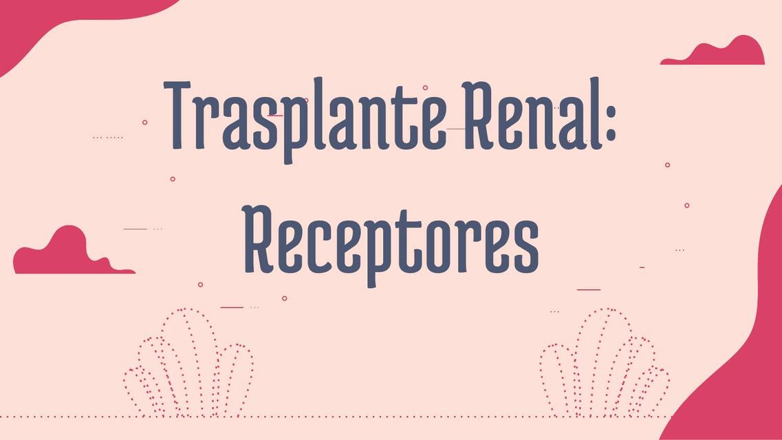 Transplante Renal Receptores