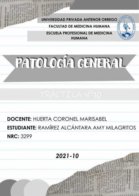 INFORME N 1O PATOLOGÍA