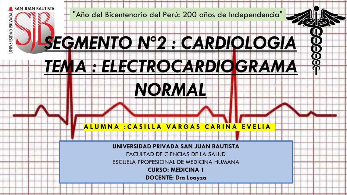 Electrocardiograma Normal 