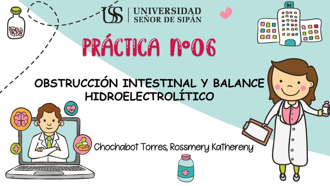 Obstrucción Intestinal y Balance Hidoreléctrico