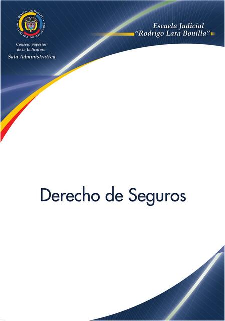 Derecho de Seguros 