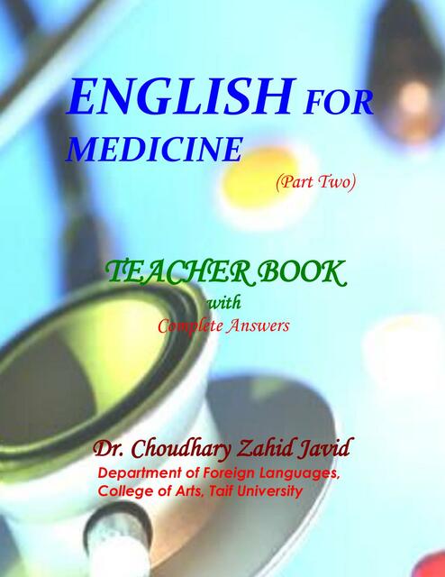 English for Medicine 