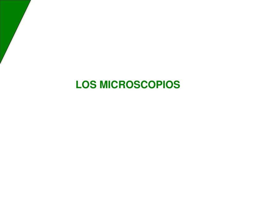 Los Microscopios