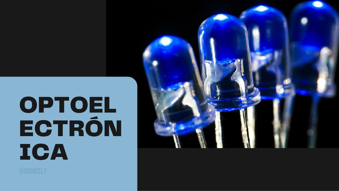 Optoelectrónica DANICELY uDocz