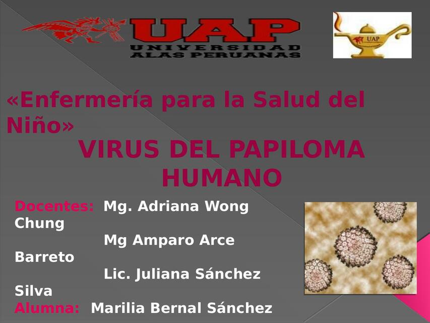 Virus del Papiloma Humano (VPH)