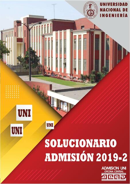Solucionario Examen De Admisión Uni 2019 Admisión Universidad Y Colegio Udocz Solucionario Examen De Admisión Uni 2019 Admisión Universidad Y Colegio Udocz