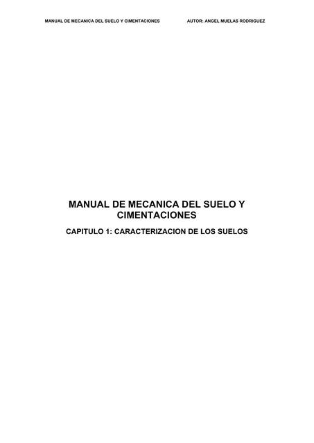 Manual de mecánica del suelo y cimentaciones