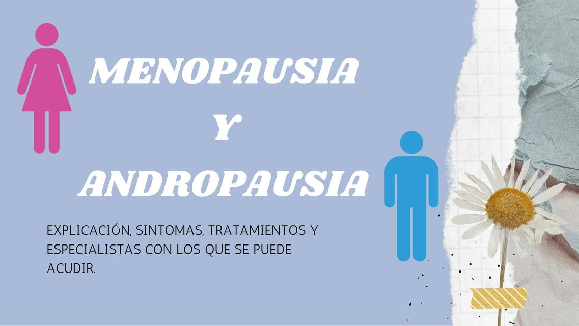 Menopausia y Andropausia 