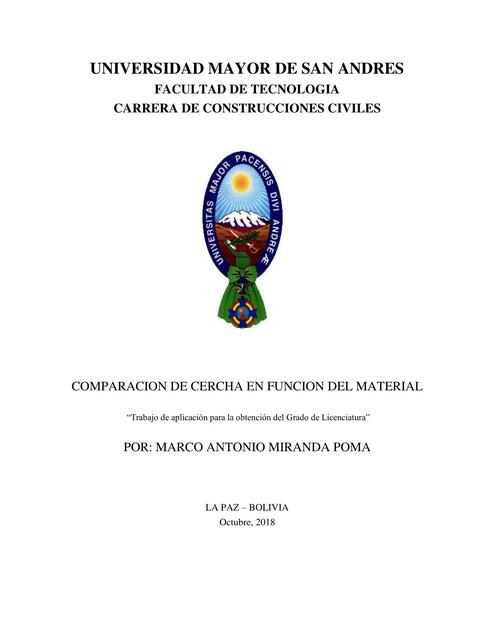 Trabajo de aplicación para la obtención del Grado de Licenciatura