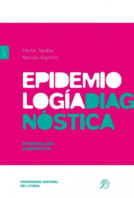 Epidemiología Diagnóstica / Veterinaria