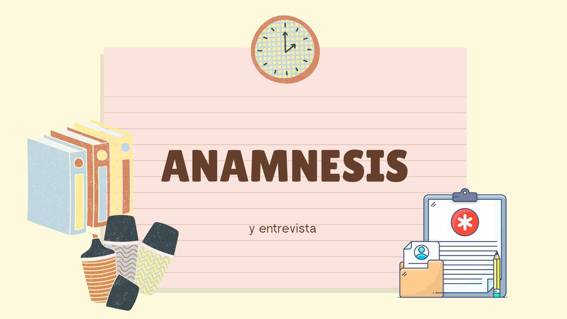 Anamnesis