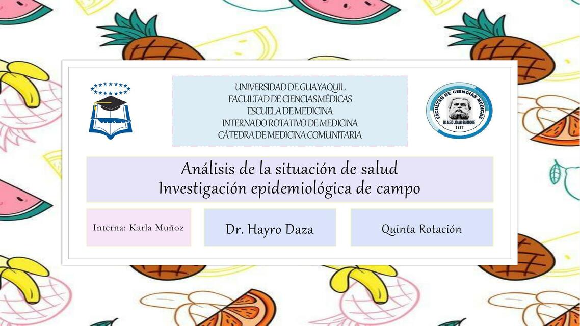 Análisis de la Situación de Salud 