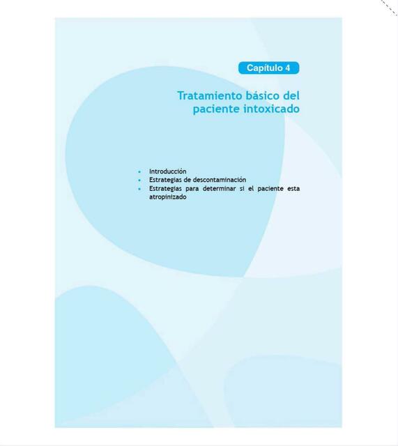 Tratamiento Básico del Paciente Intoxicado / Toxicología Básica Veterinaria