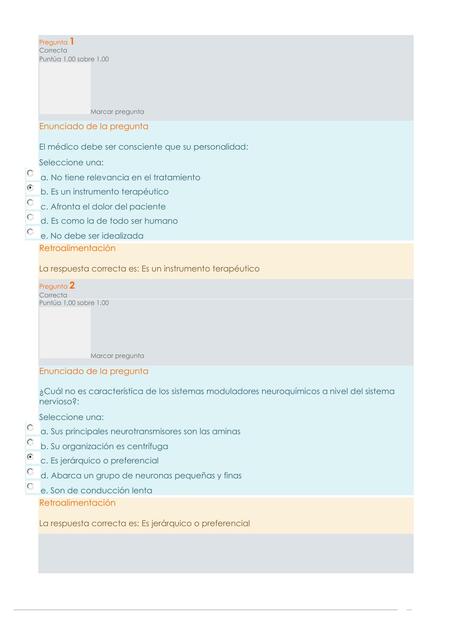 Psicología Examen Parcial