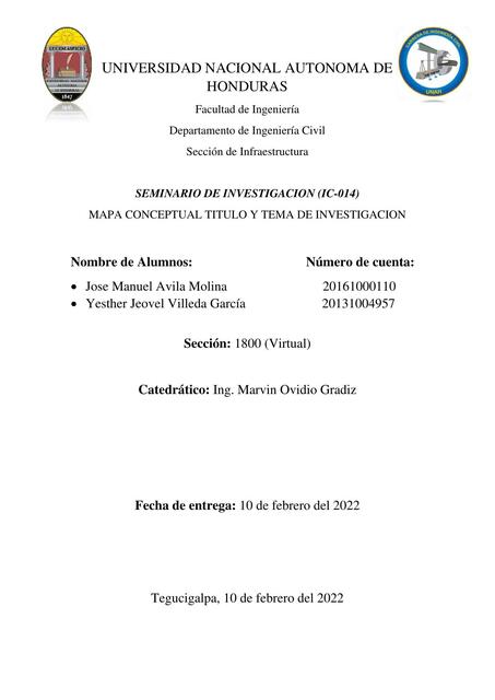 Título y Tema de Investigación