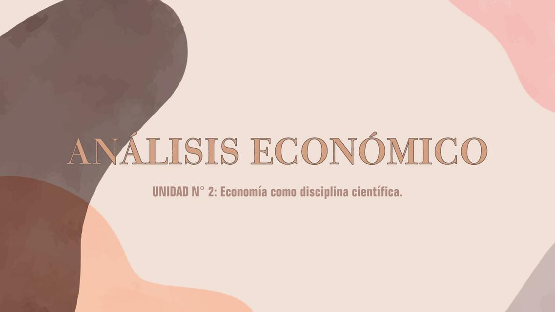 Análisis Económico S2U2