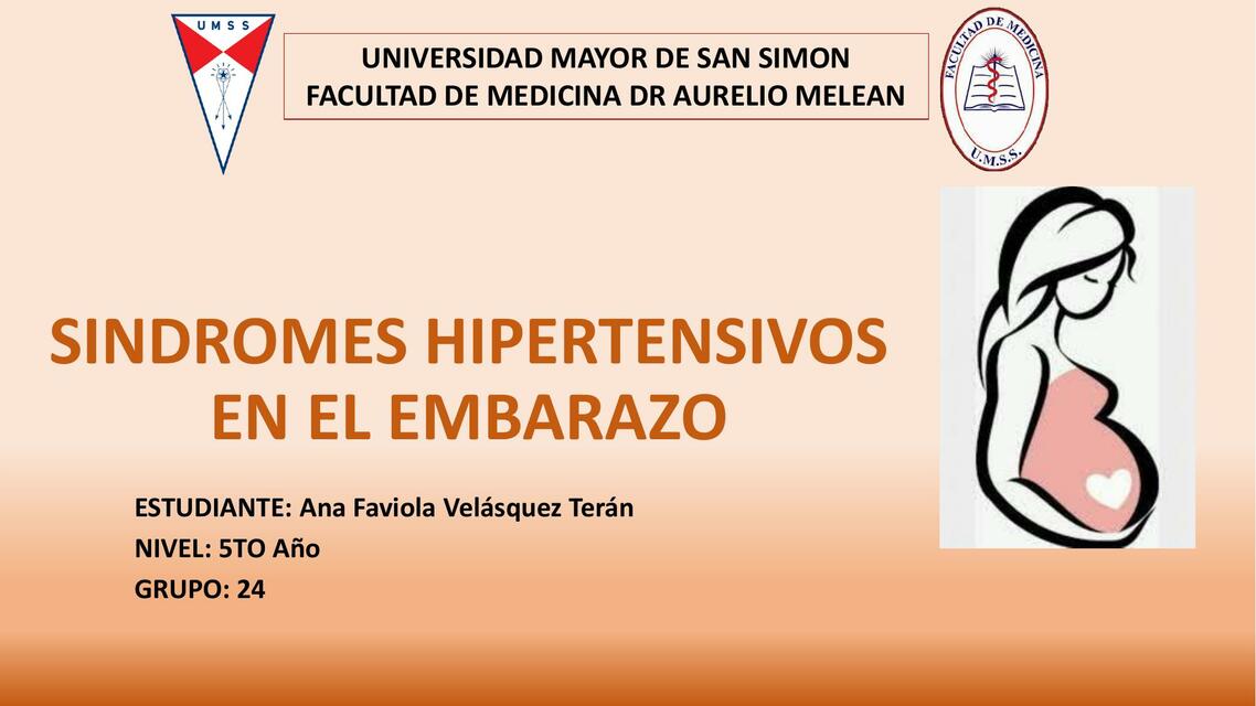 Síndromes Hipertensivos en el Embarazo 