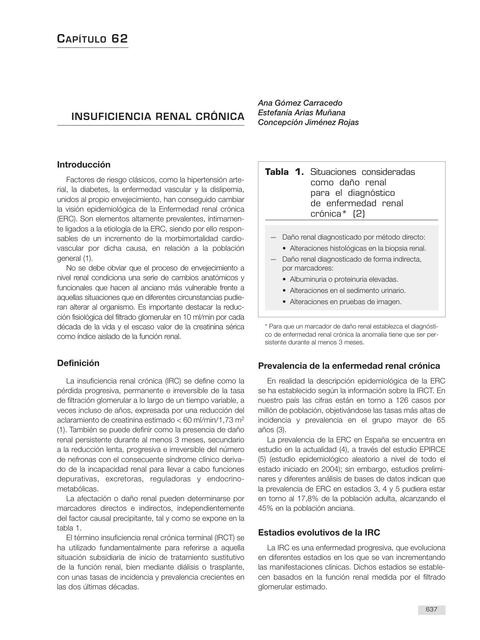 Insuficiencia Renal Crónica