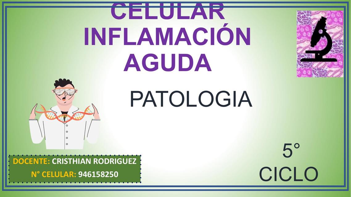 Inflamación aguda