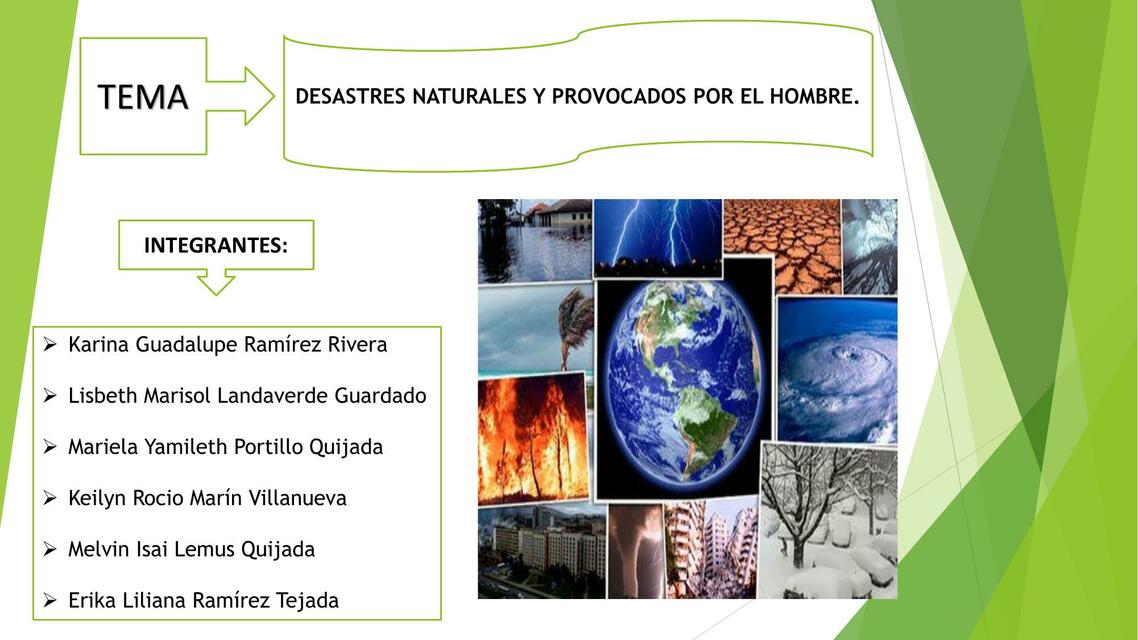 Desastres Naturales 