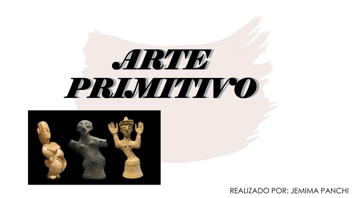 Arte Primitivo