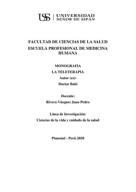 Física Médica / La Teleterapia