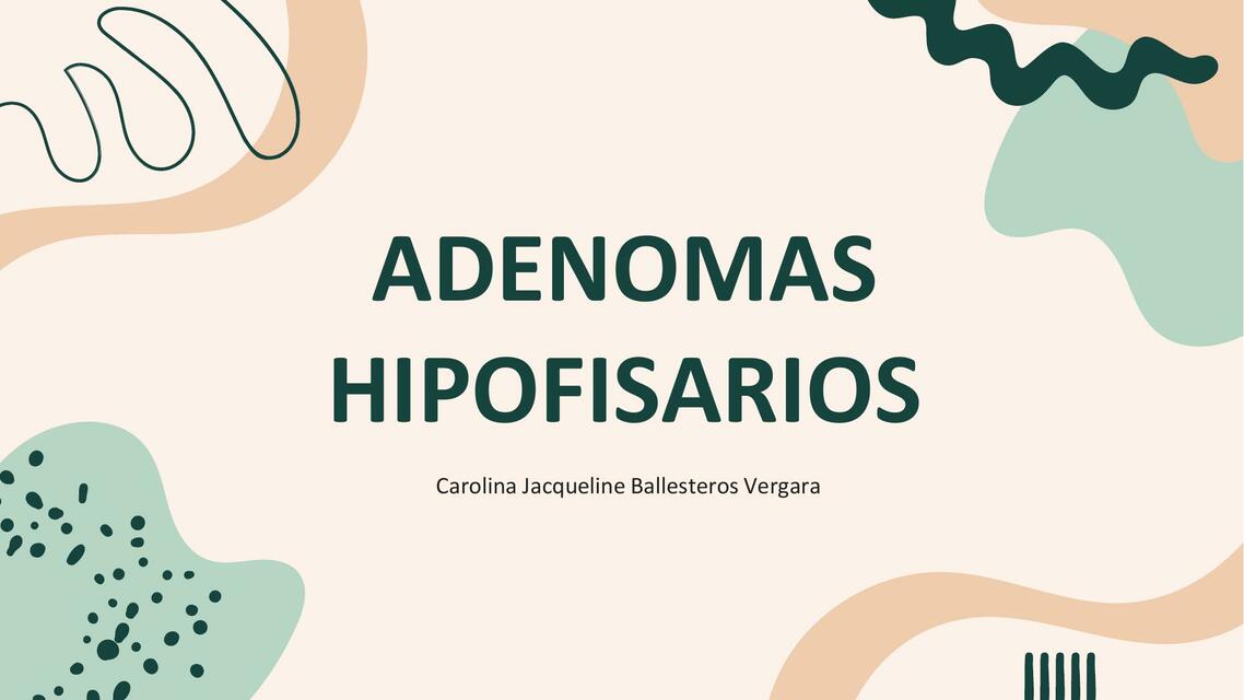 Adenomas Hipofisiarios 