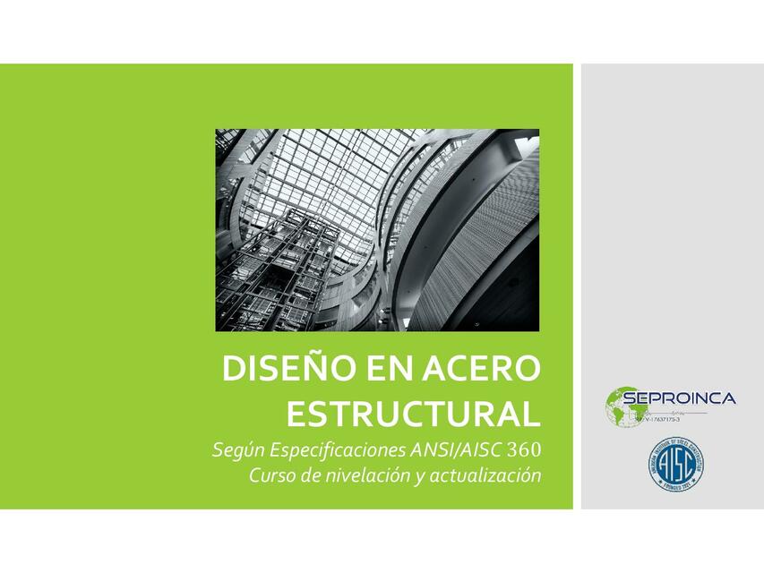 Acero Estructural Generalidades