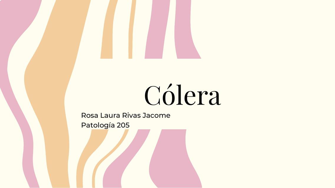 Cólera 