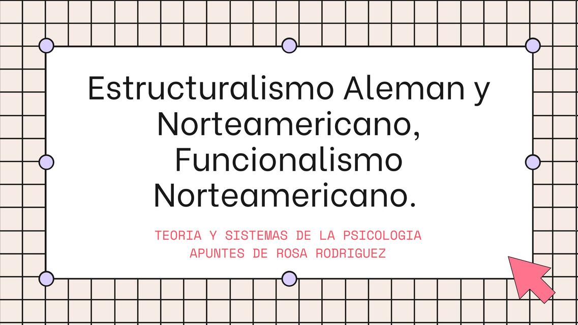 Estructuralismo Alemán y Norteamericano, Funcionalismo Norteamericano