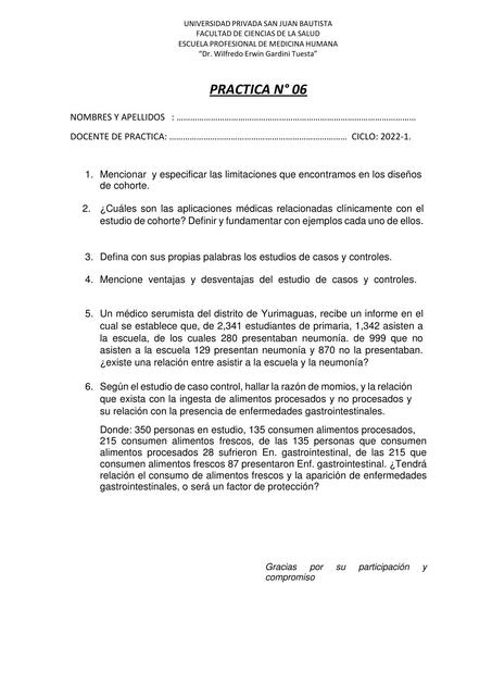 Práctica de Casos y Controles