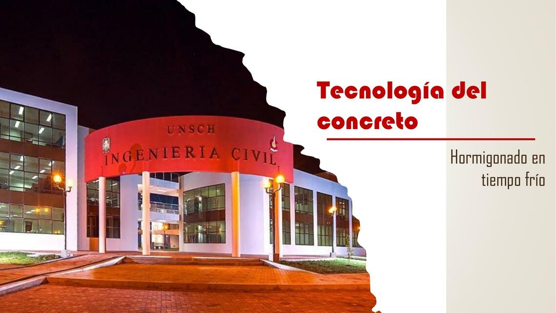 Tecnología del Concreto