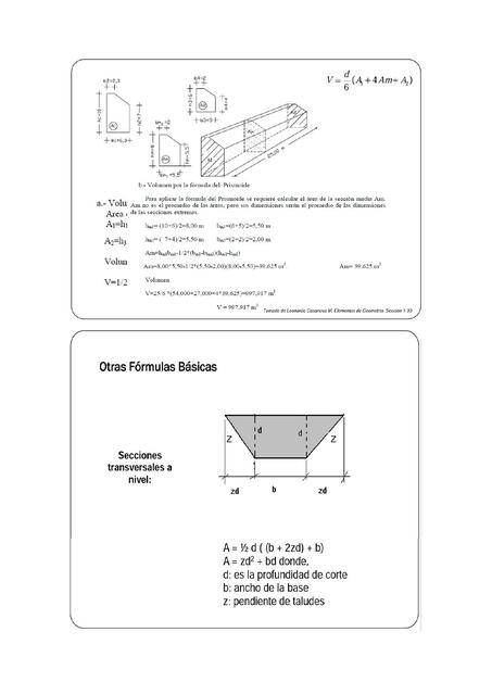 Formas para Metrado 