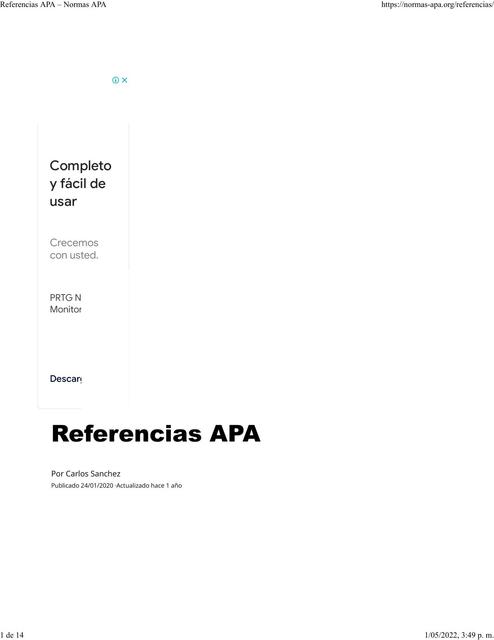 Referencias APA