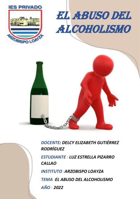  Alcoholismo 