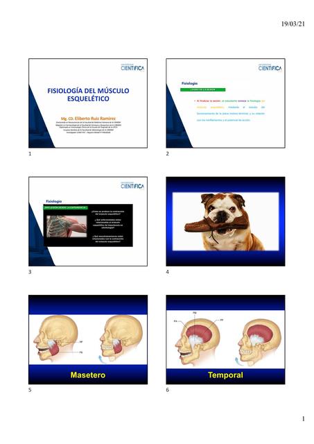 Fisiología del Musculo Esquelético