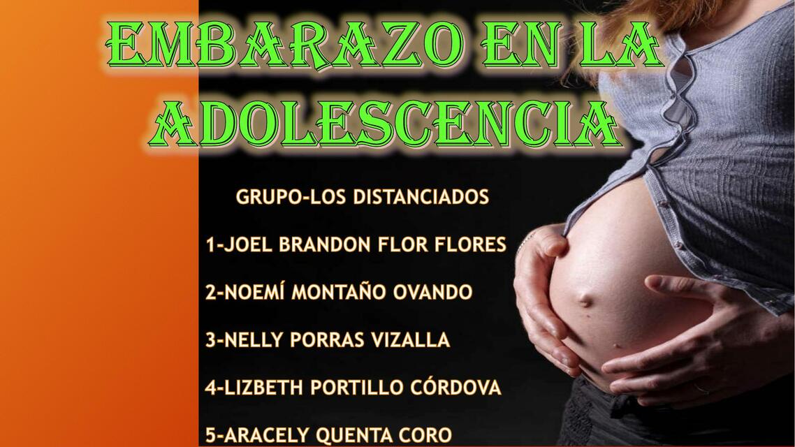 Embarazo en la Adolescencia | Vanesa Guizada Santos | uDocz
